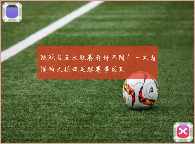 欧冠与五大联赛有何不同?一文看懂两大顶级足球赛事区别